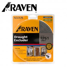 Raven RP61 Draught Excluder Seal Grey 5M